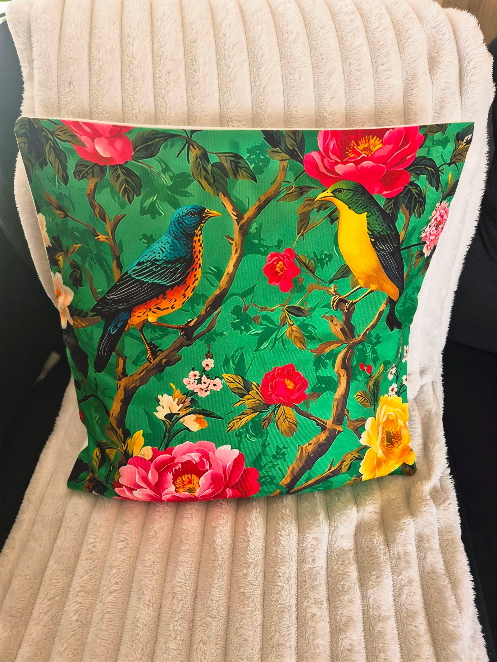Lote de 2 fundas de cojín 45x45cm decoración interior Nuevo Sin acolchado – photo 3